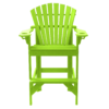 Bar Height Stationary Chair Round Back liemgreen 1