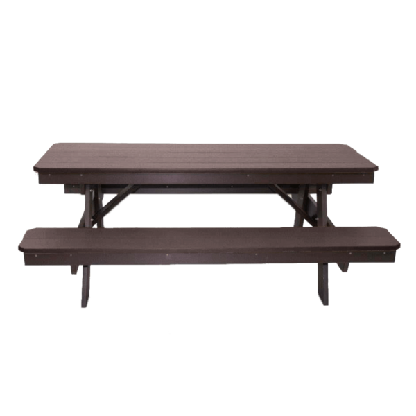 6FT Picnic Table darkbrown