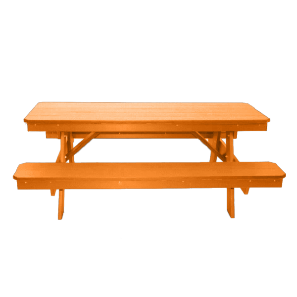 6FT Picnic Table orange