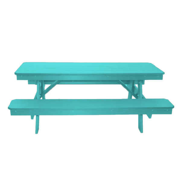 6FT Picnic Table teal