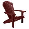 Adirondack Chair Round Back burgundy