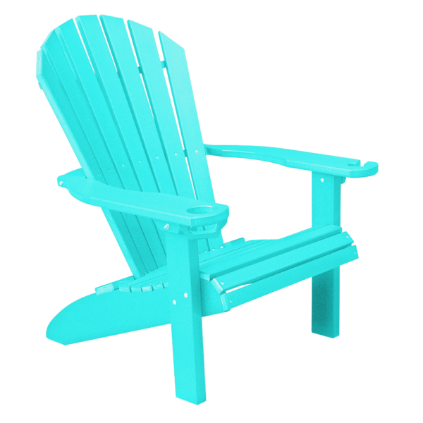 Adirondack Chair Round Back teal