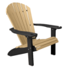 Adirondack Chair Round Back weatherwood black