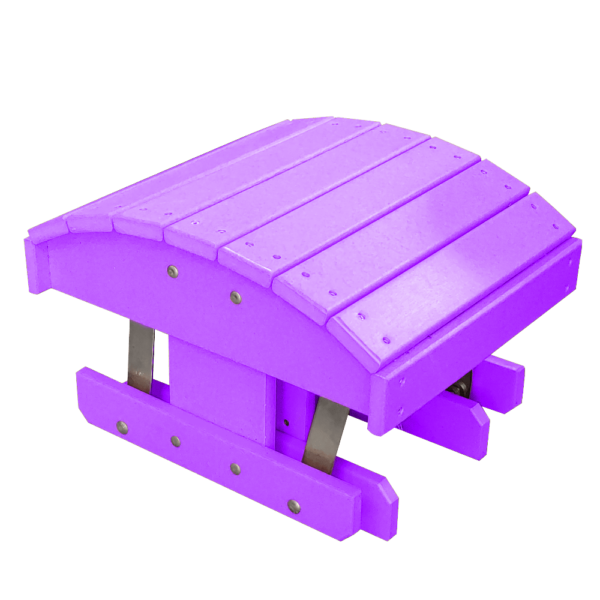 Glider Ottoman purple