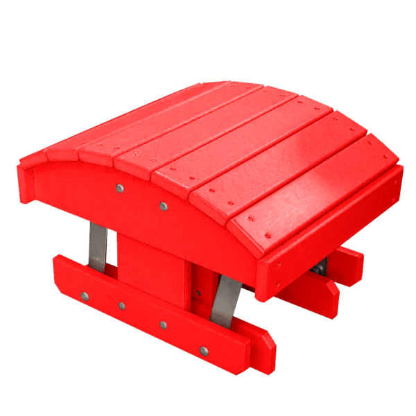 Glider Ottoman red