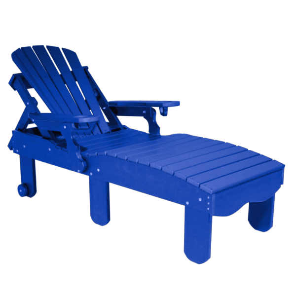 Lounger Round Back blue