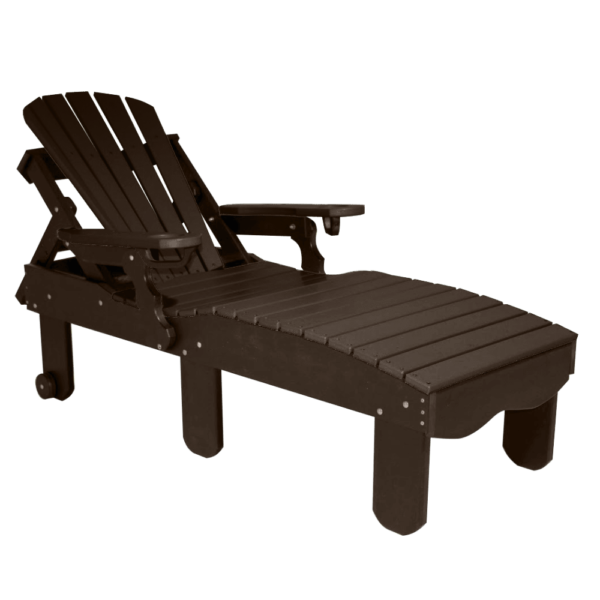 Lounger Round Back darkbrown