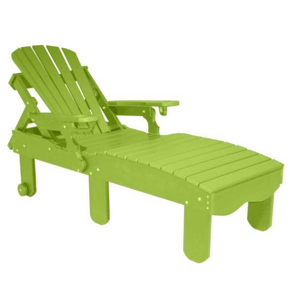 Lounger Round Back limegreen