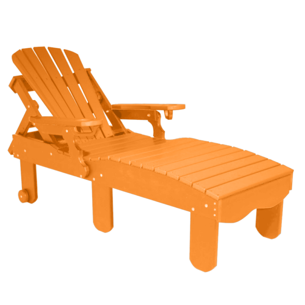 Lounger Round Back orange