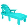 Lounger Round Back teal