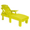 Lounger Round Back yellow