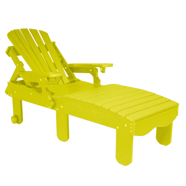 Lounger Round Back yellow