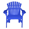 Patio Height Stationary Chair Round Back blue 1