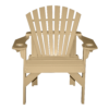 Patio Height Stationary Chair Round Back weatherwood 1
