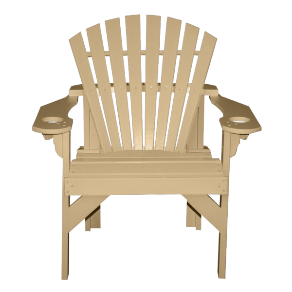 Patio Height Stationary Chair Round Back weatherwood 1