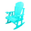 Round Back Rocker teal