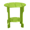 Round End Table limegreen