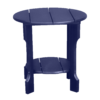 Round End Table patriotblue