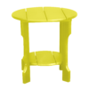 Round End Table yellow