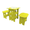 Tic Tac Toe Game Table yellow