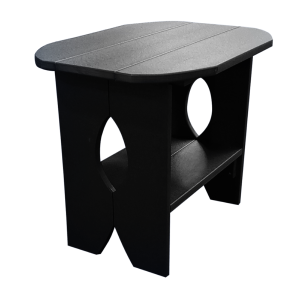 V Bottom Table black