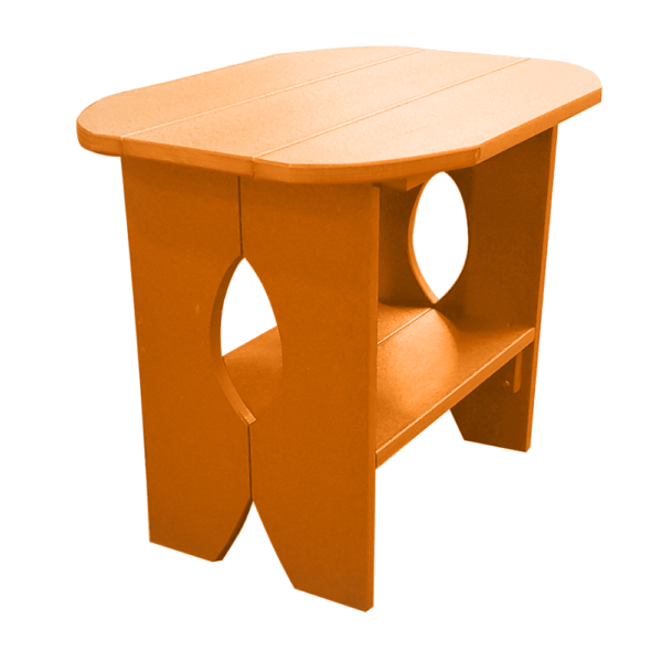 V Bottom Table orange