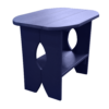 V Bottom Table patriotblue