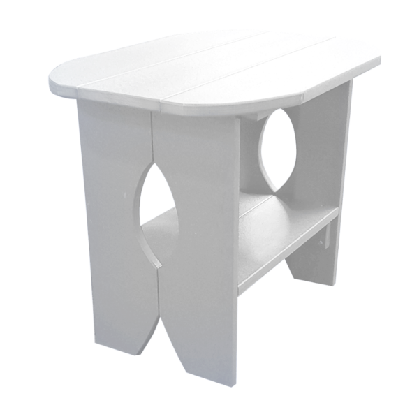 V Bottom Table white