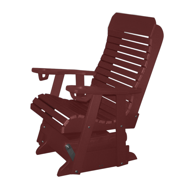 deluxe glider 2ft burgundy