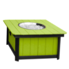 fire pit limegreen