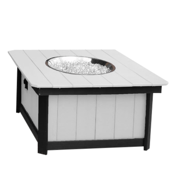 fire pit white