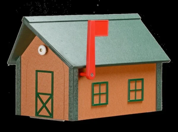 Polystandardmailboxcedar green 1920w