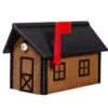 Polystandardmailboxmahogany black 1920w