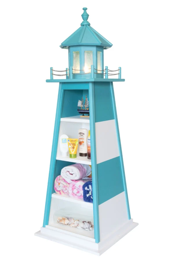 bookshelf poly lighthouse aruba white