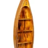 bookshelf rowboat small varnished